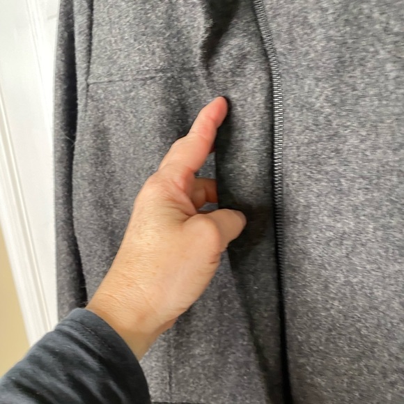 Boden Gray Wool Long Sleeved Jacket Size US8 - Picture 7 of 9